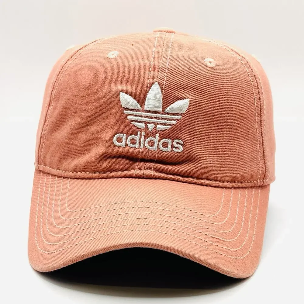 Adidas Cap Hat Corral Womens Trefoil Embroidered Logo Adjustable Strap Outdoors